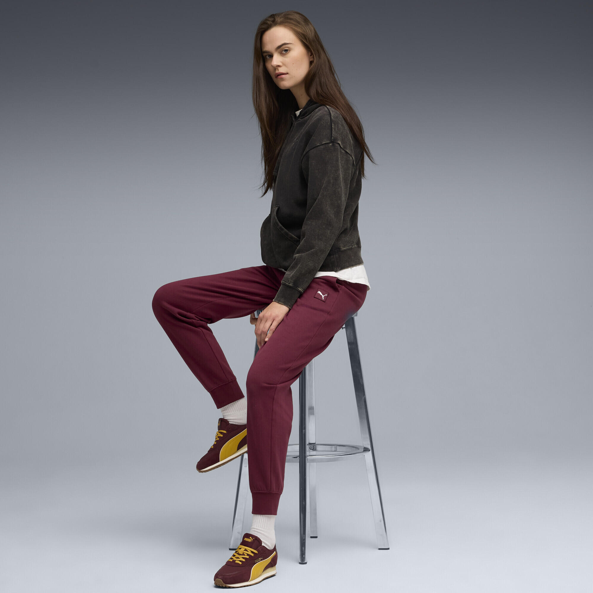 Hoodie décontracté délavé Essentials Elevated Femme PUMA 4/5