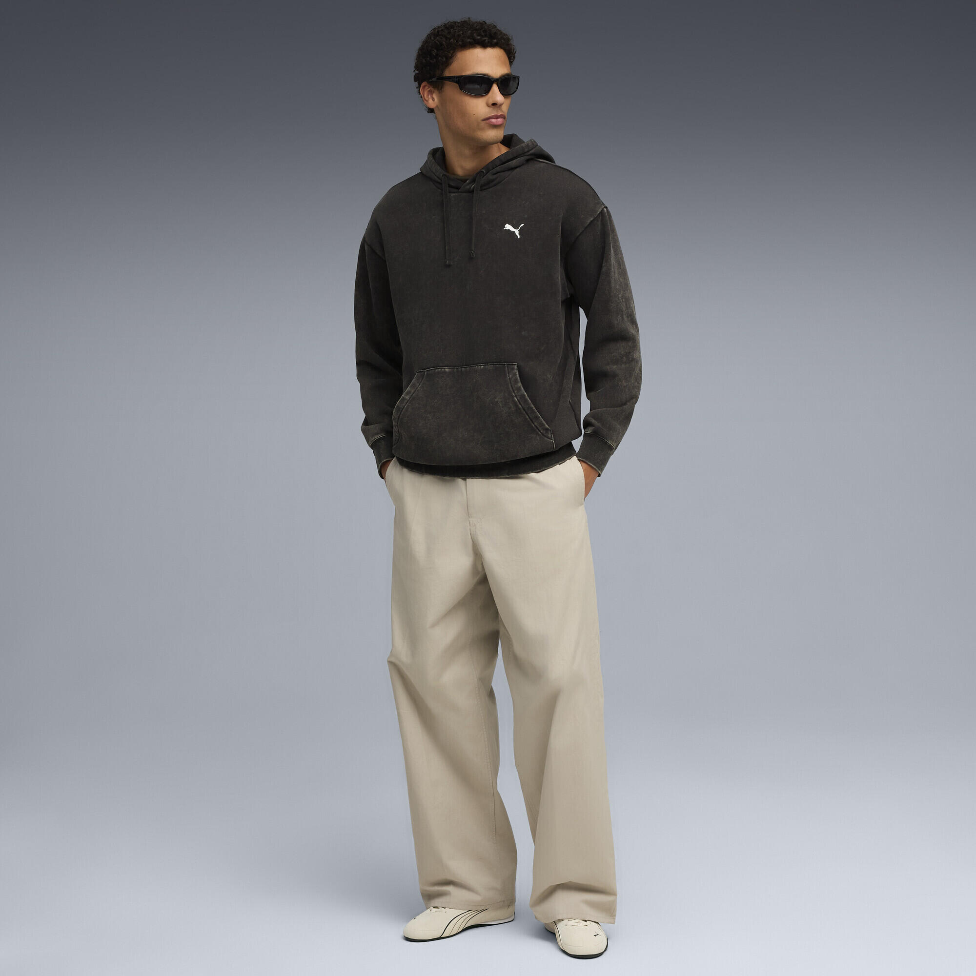 Hoodie décontracté délavé Essentials Elevated Homme PUMA 4/5