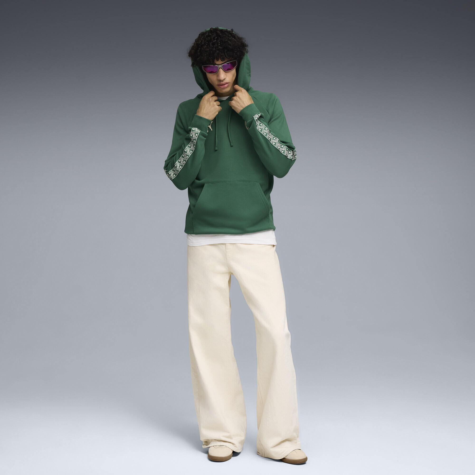 Pánský běh svetr s kapucí King PUMA 4/6
