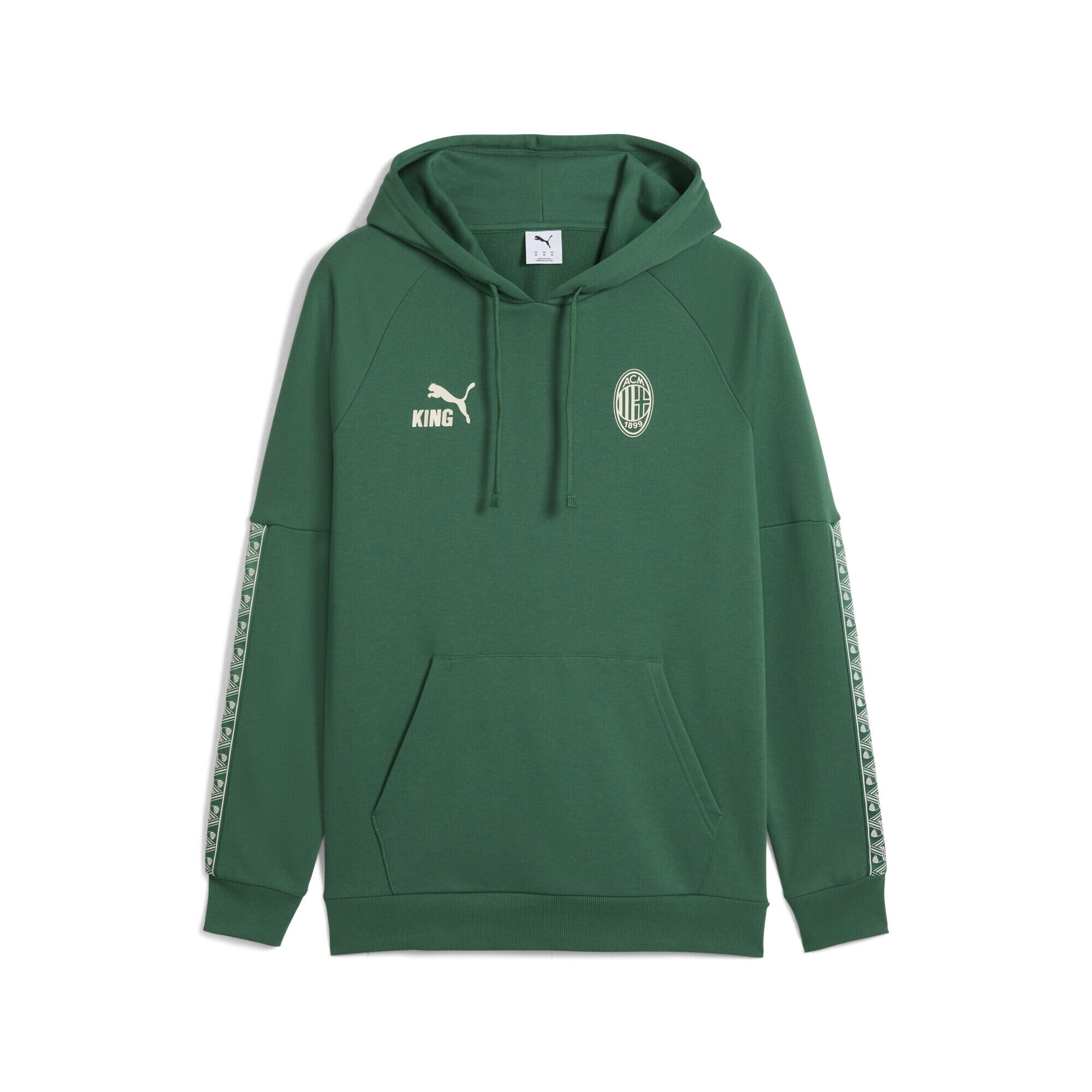 Puma - Hoodie King Ac milan Homme Puma - Pull - Blanc|vert - Decathlon