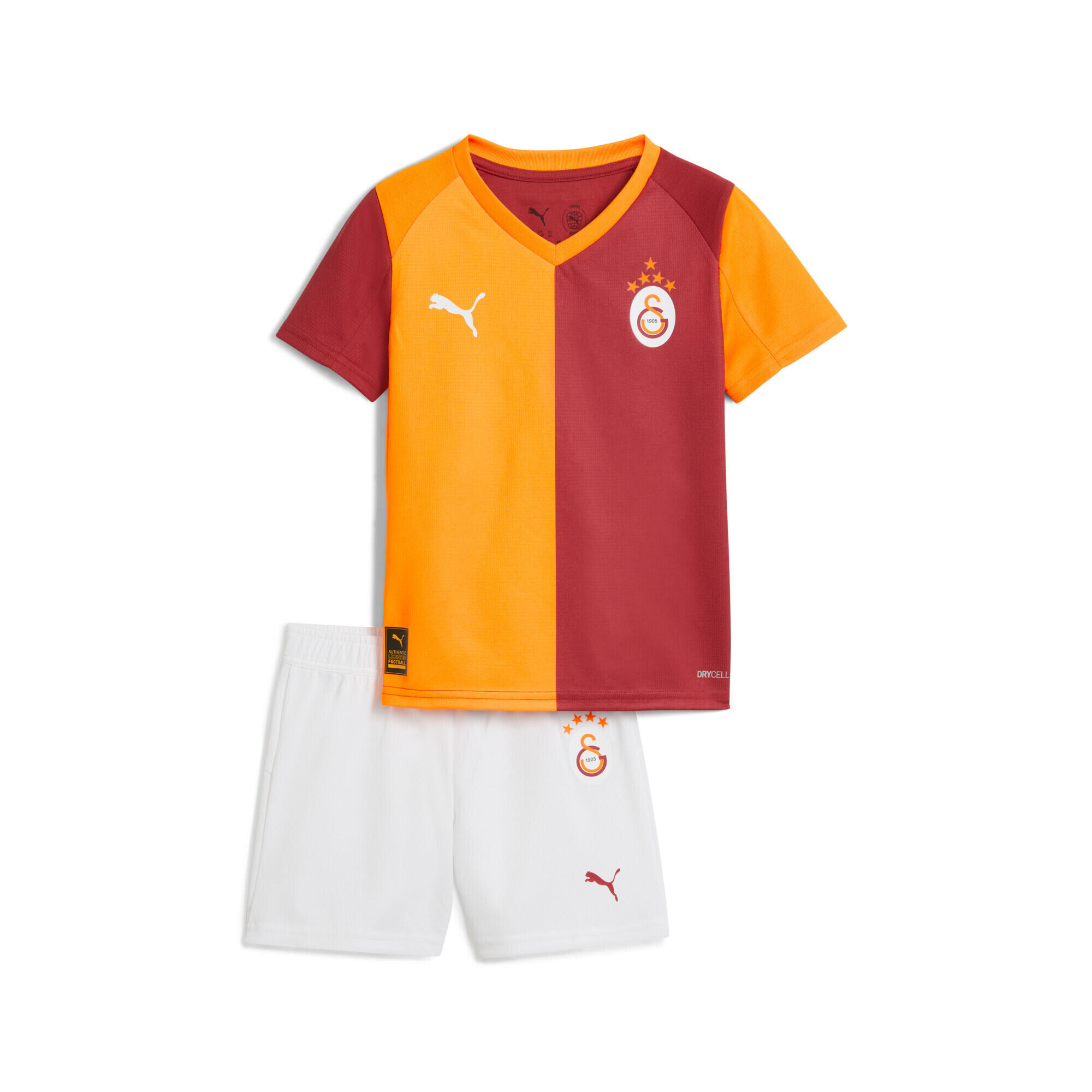 PUMA Galatasaray SK 25/26 Heimtrikot-Minikit Kinder PUMA Red Rhythm Intense Orange