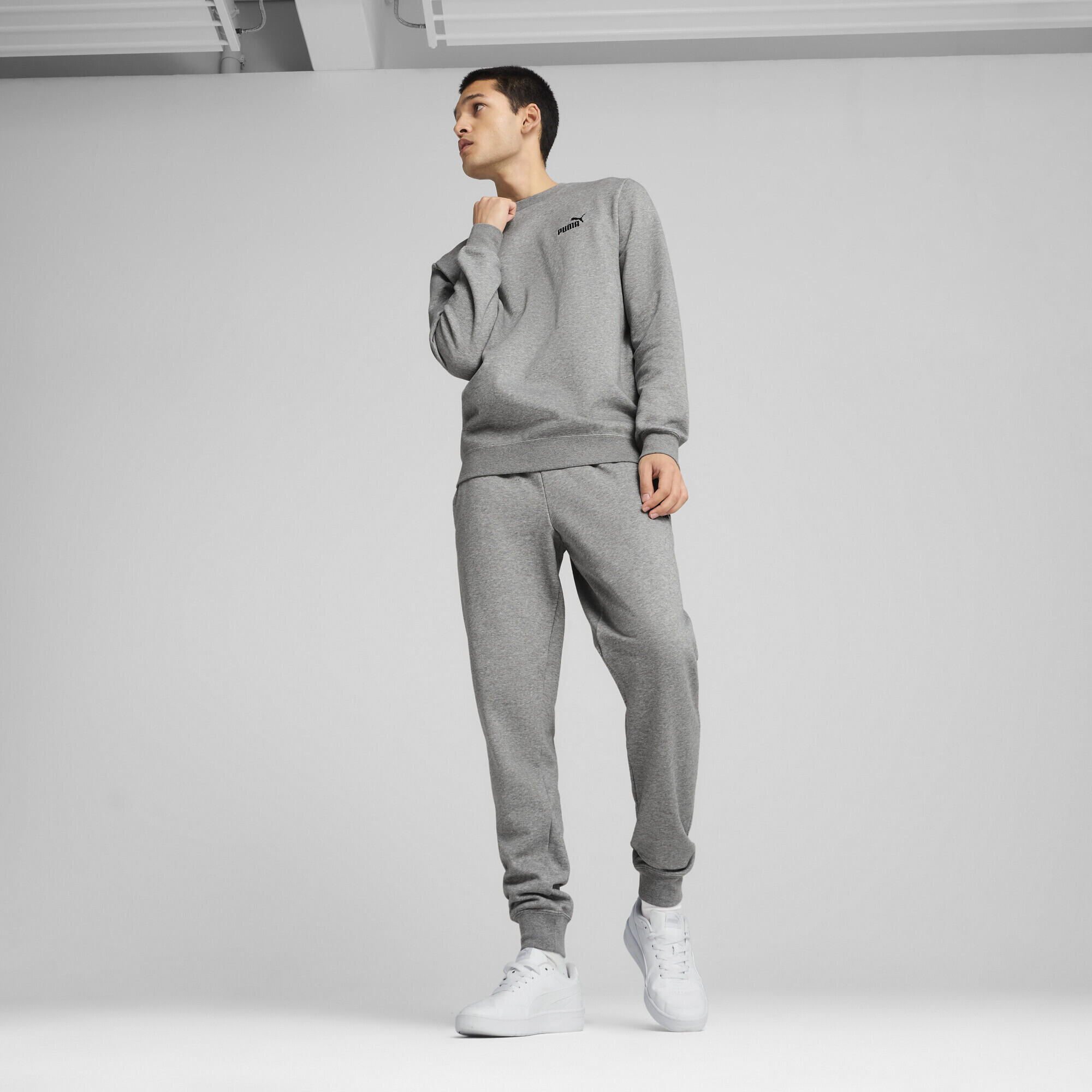 Girocollo con logo piccolo N. 1 Essentials da uomo PUMA 4/7