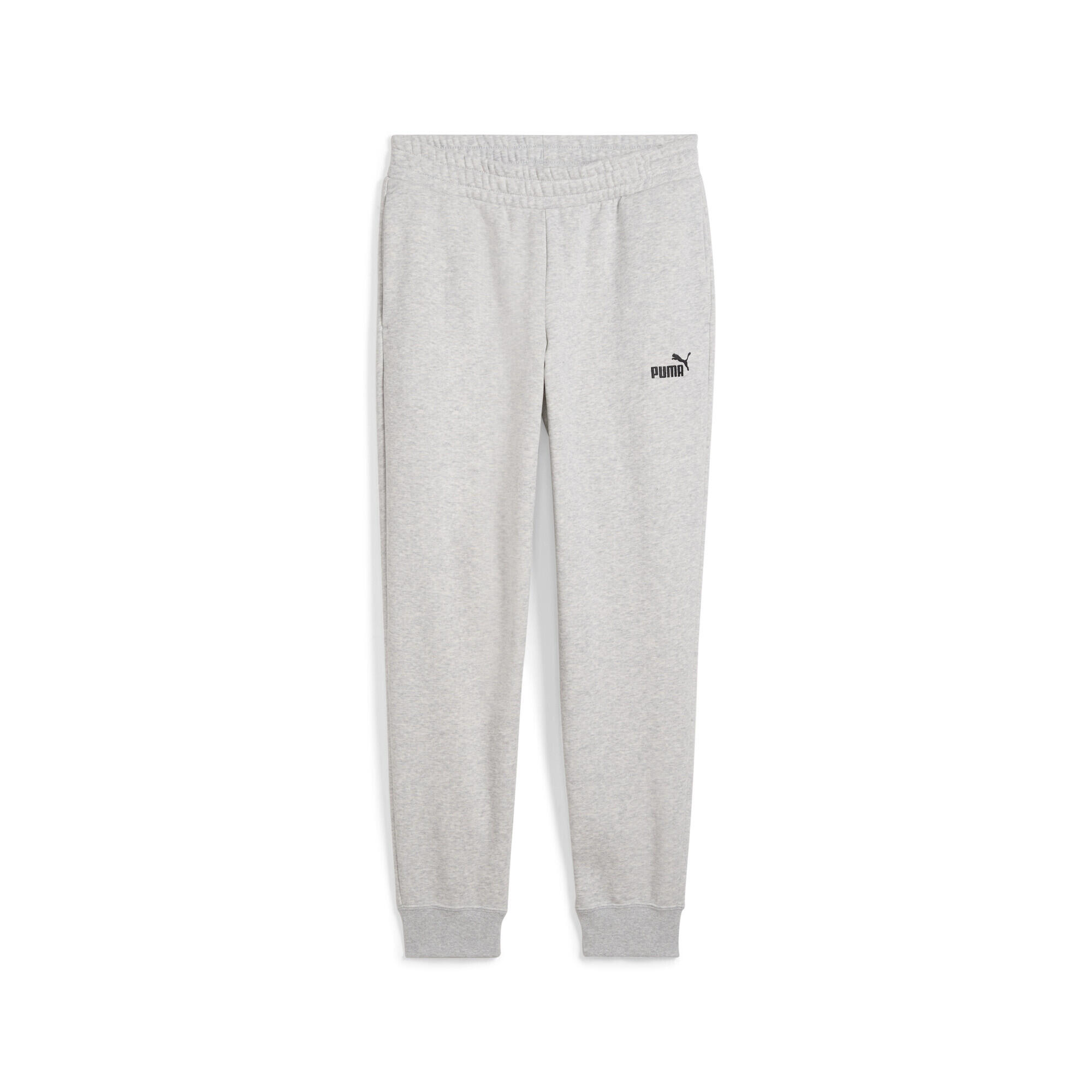 Pantalon alergare femei talie elastică Essentials Small No. 1 Logo, gri deschis