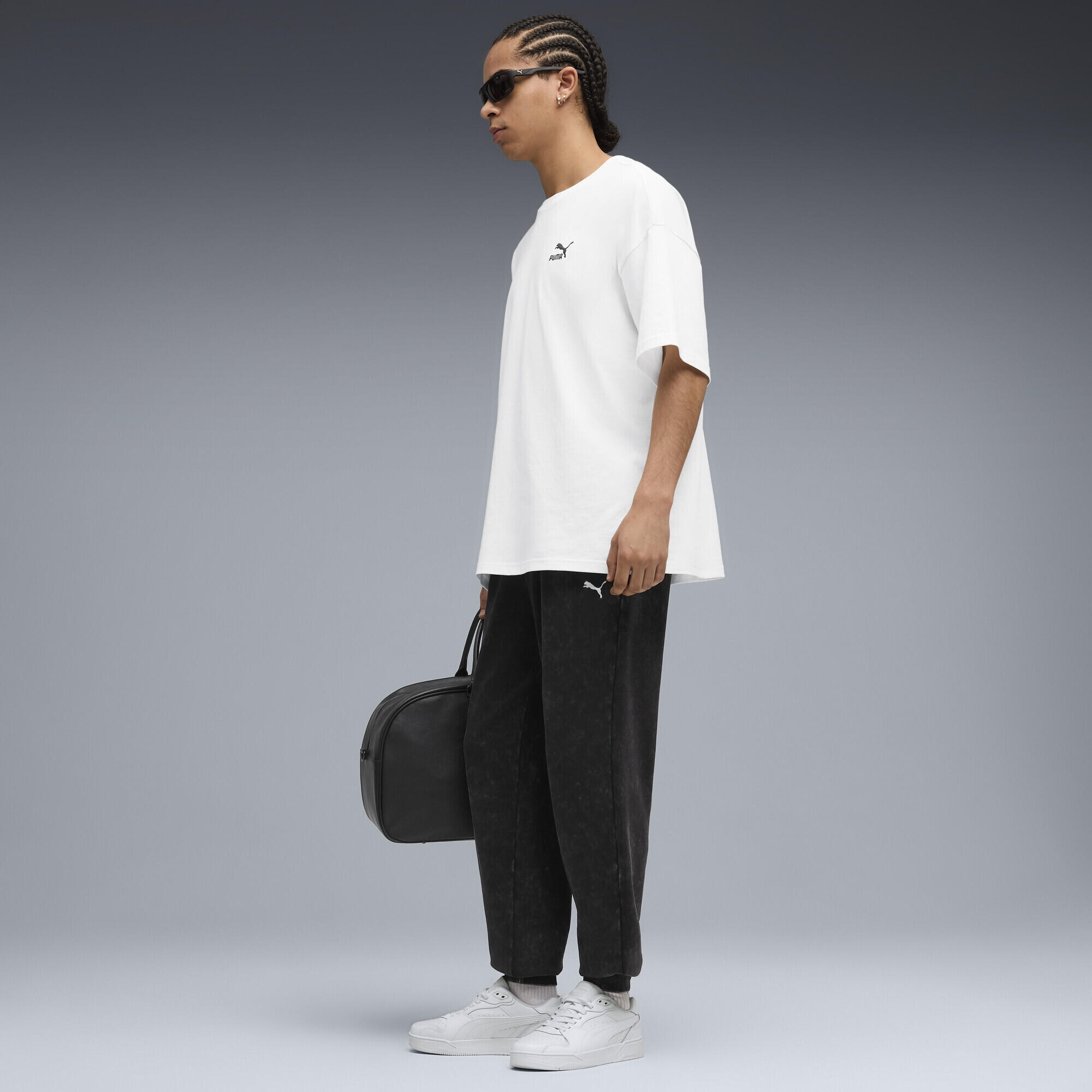 Pánské kalhoty relaxed střih Essentials Elevated PUMA 4/5