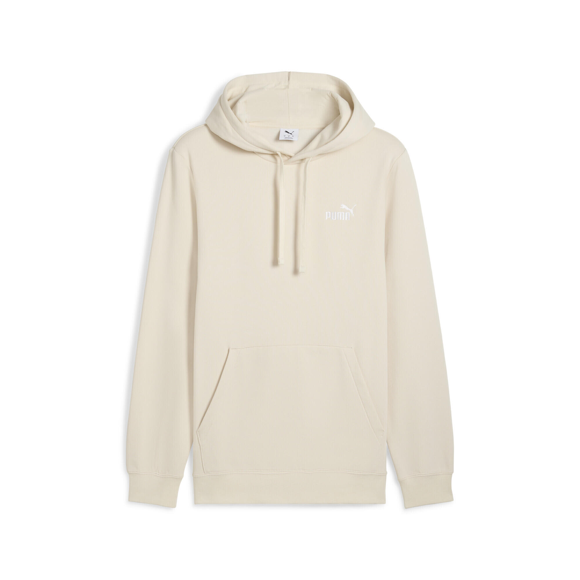Męska bluza z kapturem Essentials z małym logo No. 1 PUMA Alpine Snow White