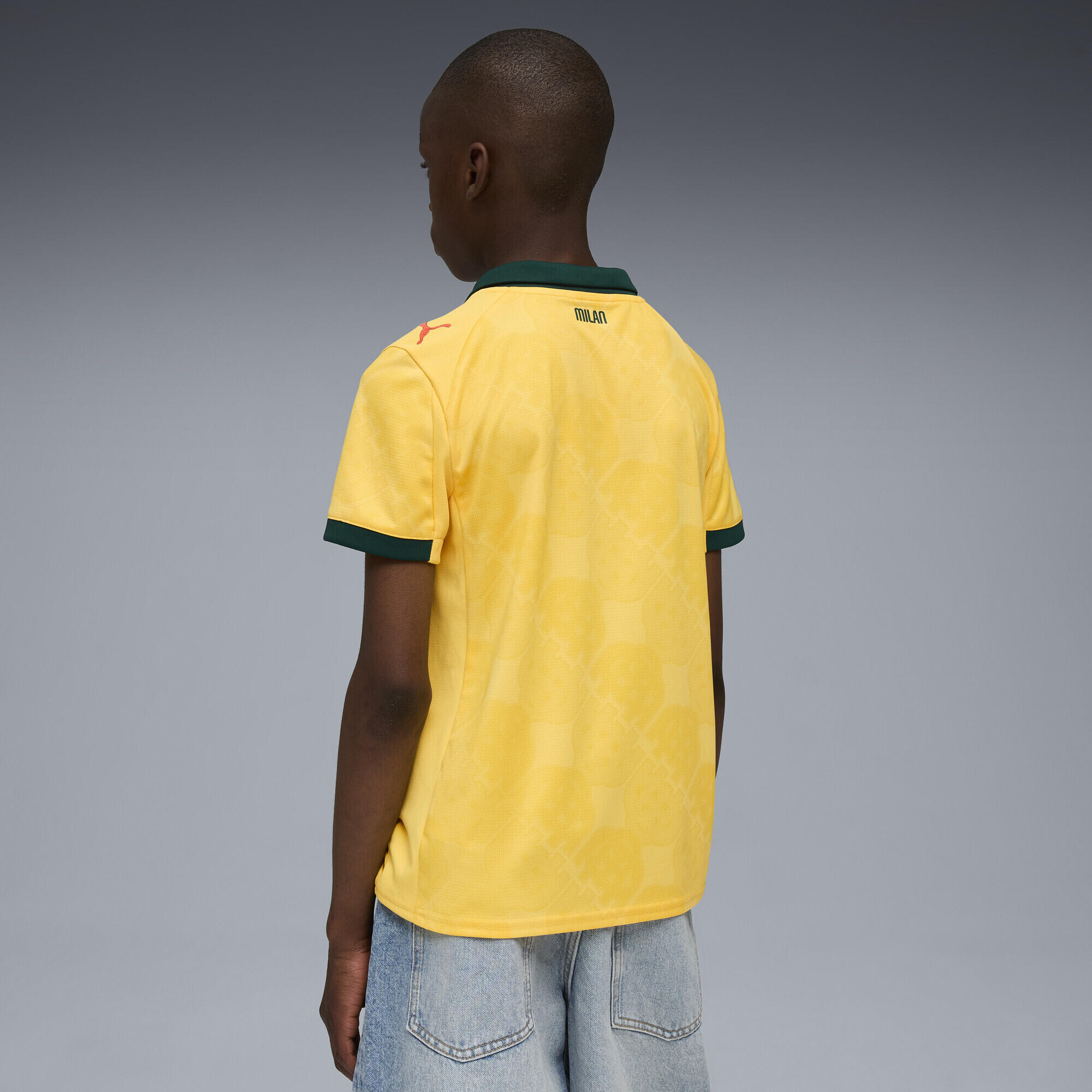 T-shirt infantil respirável Ac Milan 25/26 Ausweichtrikot PUMA 5/6