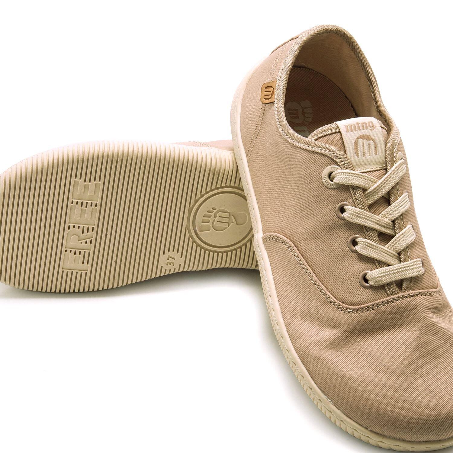 Sneakers barefoot Donna MTNG Free-aria Beige 4/7