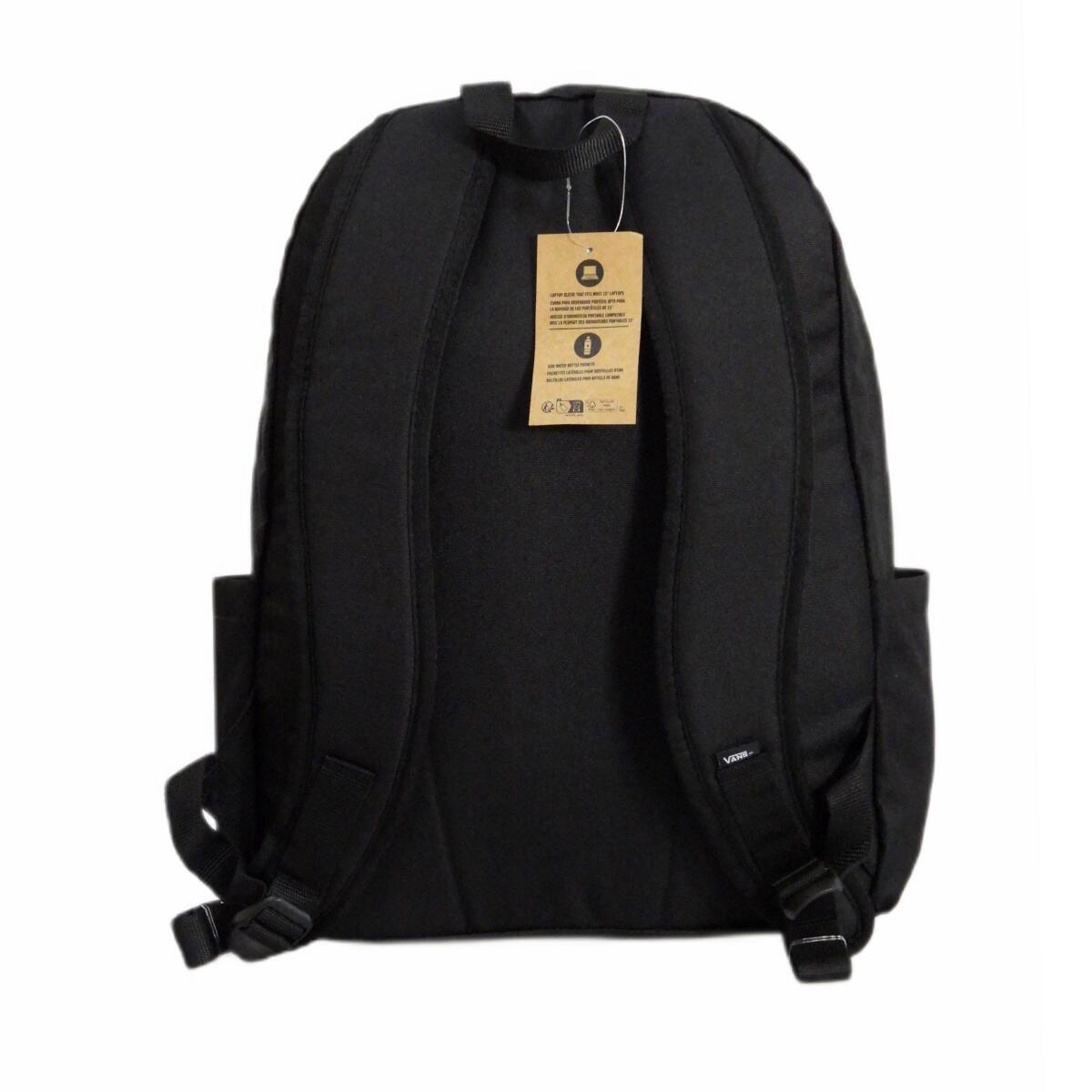 Plecak szkolny Vans Old Skool Classic Backpack Black Czarny - VN000H4WBLK1 5/7