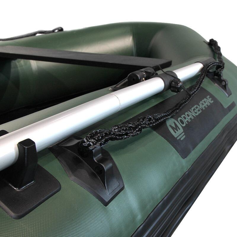 Nadmuchiwany ponton z listwową podłogą FISHING ROLL UP 250 - ORANGEMARINE
