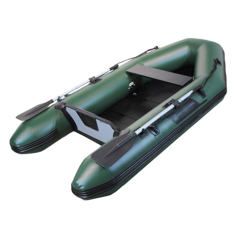 Nadmuchiwany ponton z listwową podłogą FISHING ROLL UP 250 - ORANGEMARINE