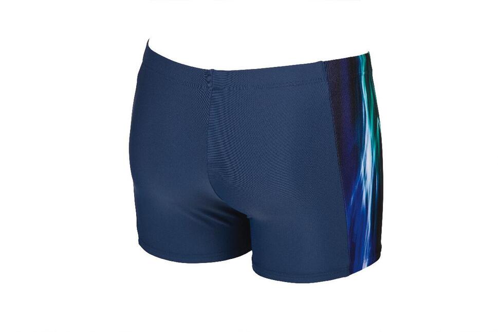 Kąpielówki bokserki męskie na basen Arena Shining Short