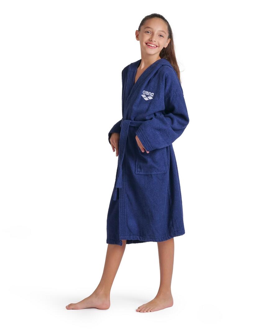Jr Arena Zeppelin Light Robe - navy/white 3/8