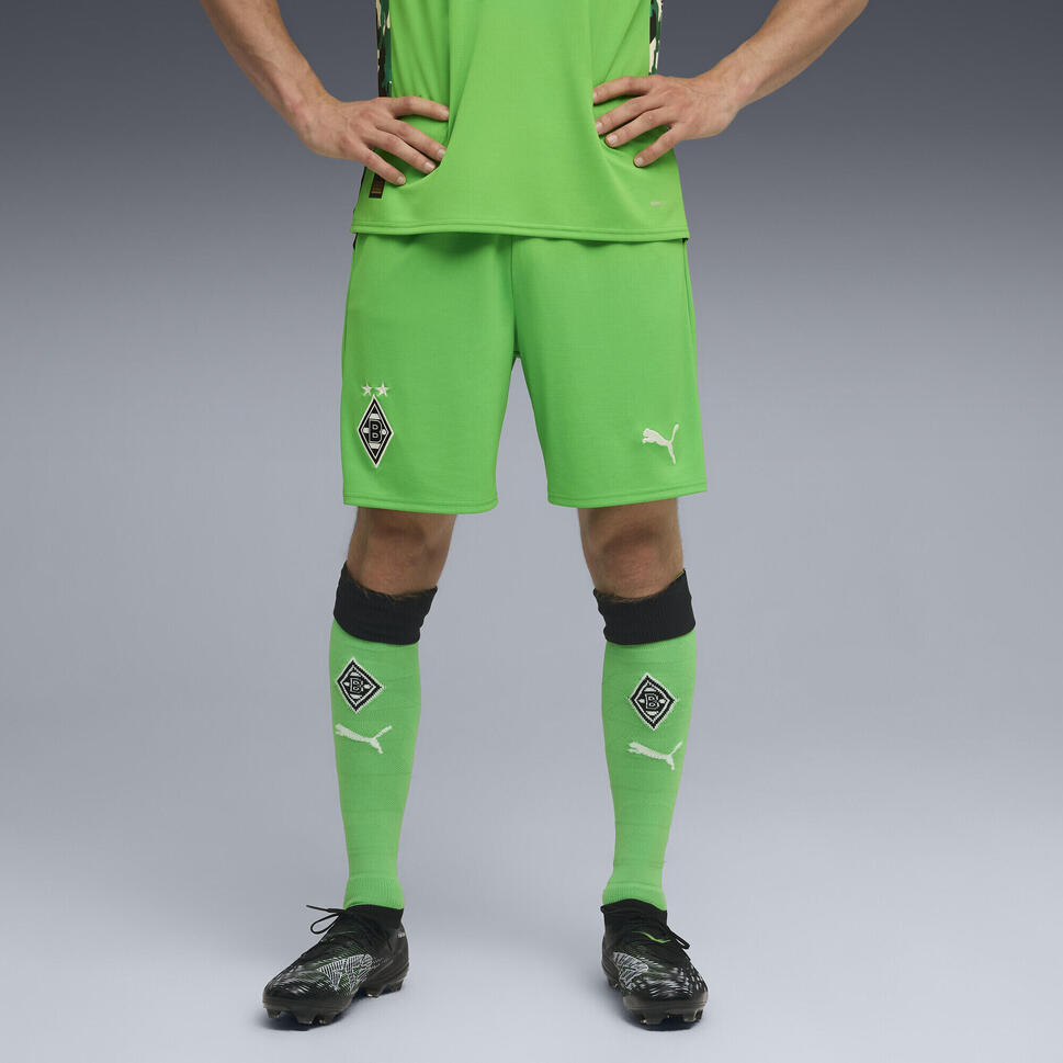 Męskie szorty Borussia Mönchengladbach 25/26 PUMA Green Warm White