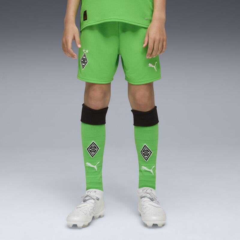 Młodzieżowe skarpety Borussia Mönchengladbach 25/26 PUMA Green Warm White