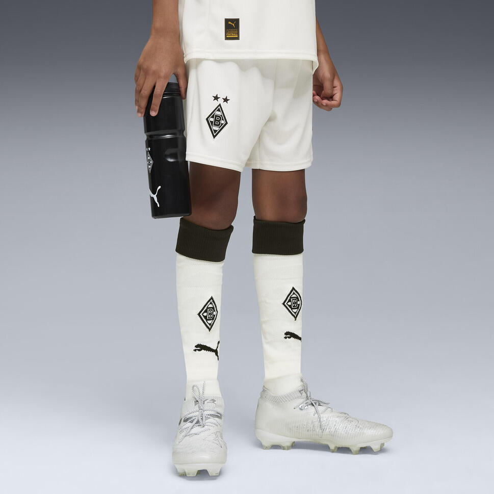 Młodzieżowe skarpety Borussia Mönchengladbach 25/26 PUMA Warm White Black