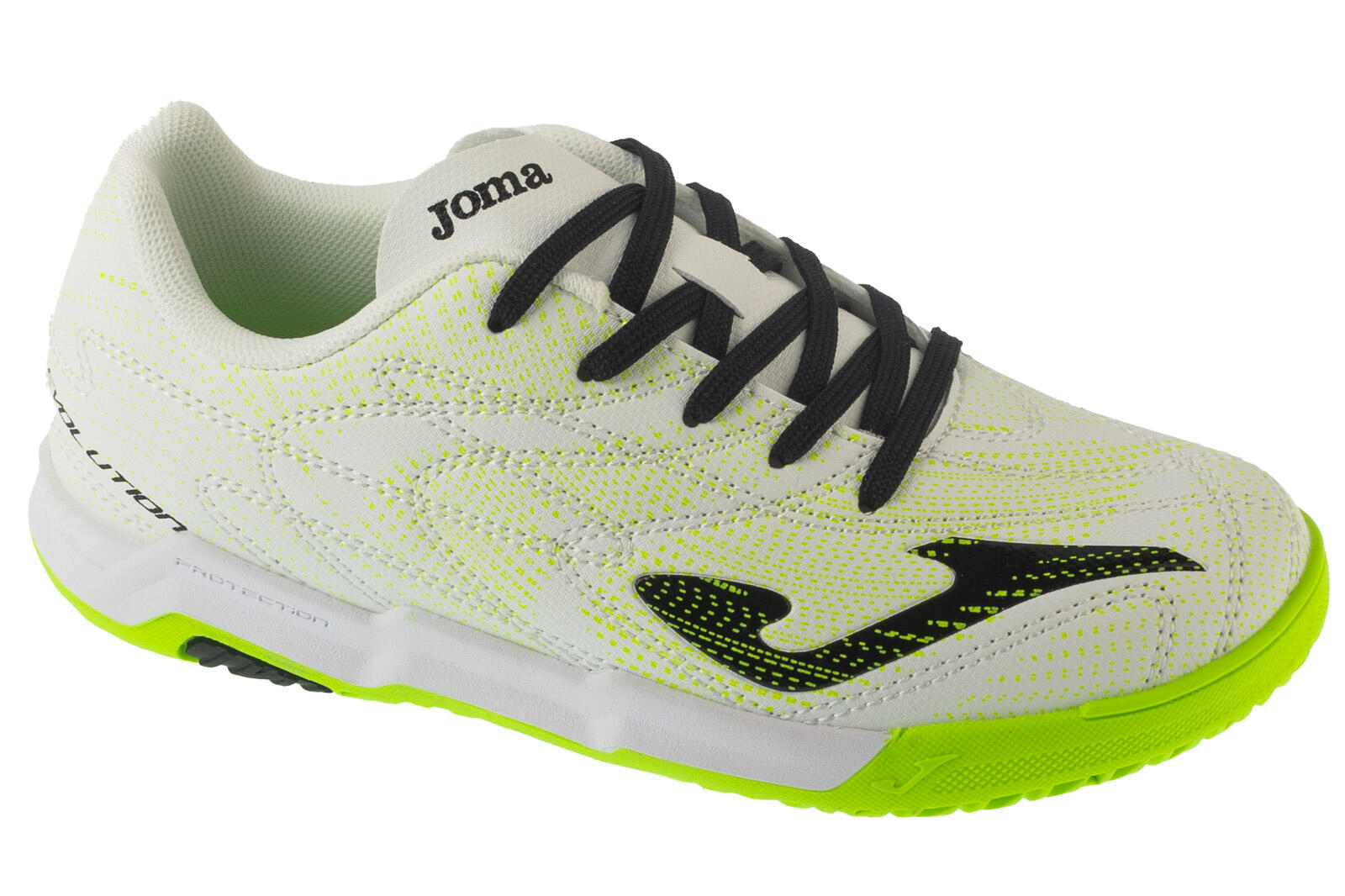 Ghete de fotbal pentru copii Joma Evolution Jr IN alb