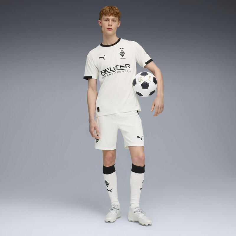 Męskie szorty Borussia Mönchengladbach 25/26 PUMA Warm White Black