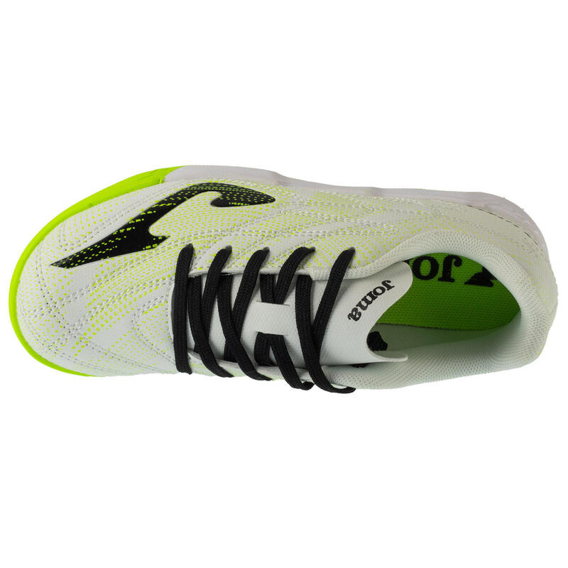 Ghete de fotbal pentru copii Joma Evolution Jr IN alb