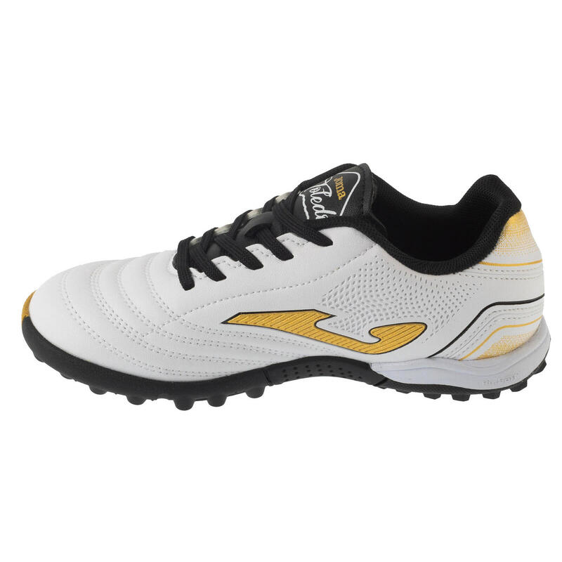 Ghete fotbal Joma TOLEDO JR 2502 White Turf, Alb, 32