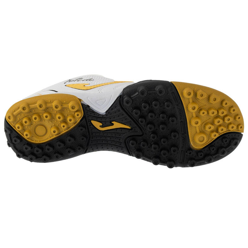 Ghete fotbal Joma TOLEDO JR 2502 White Turf, Alb, 32
