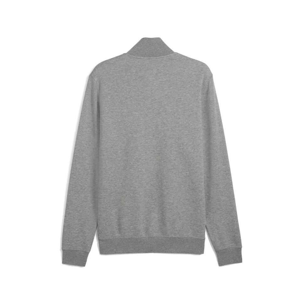 Męska kurtka dresowa Essentials z logo No. 1 PUMA Medium Gray Heather