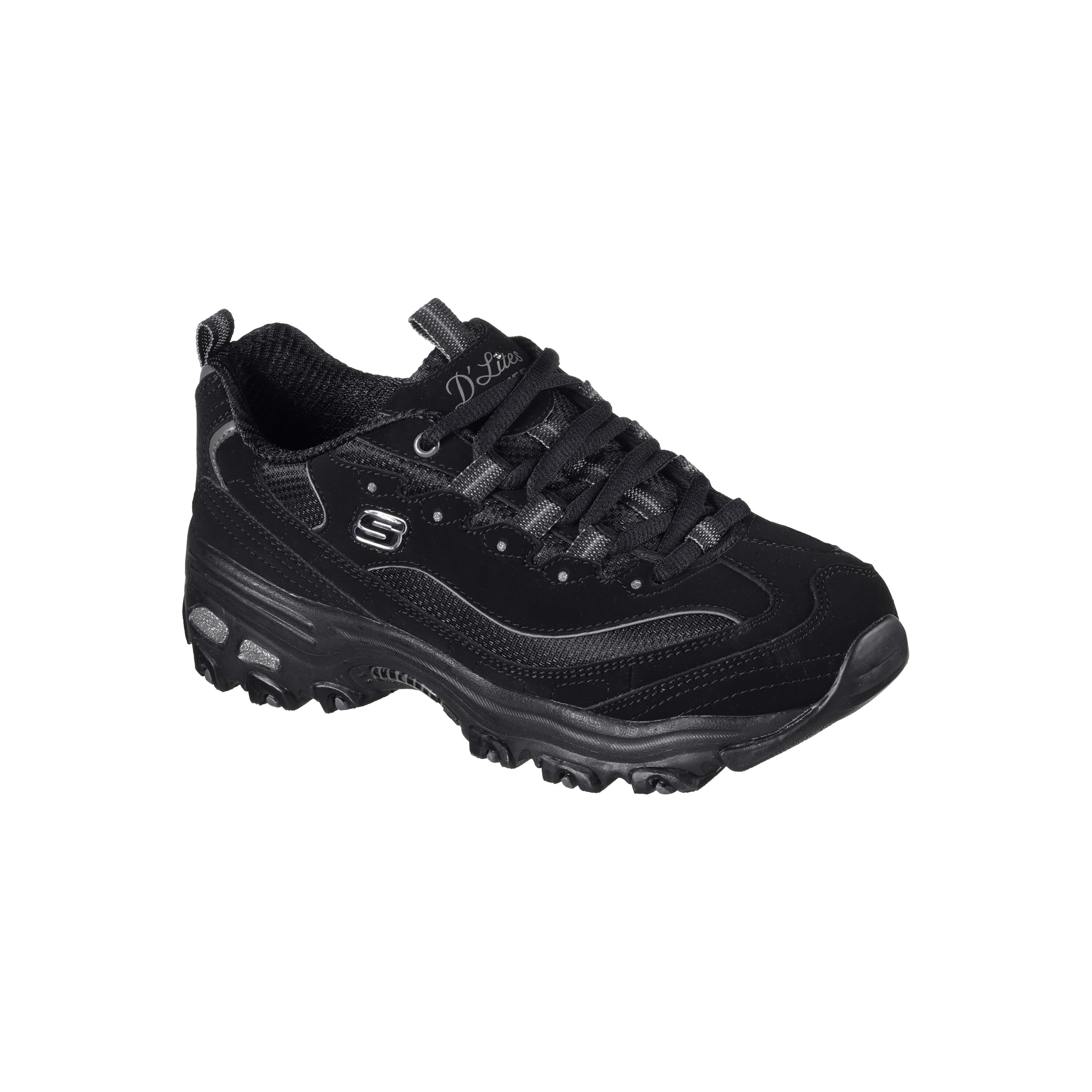 Skechers D´lites biggest fan Black Women's Sneakers 5/5