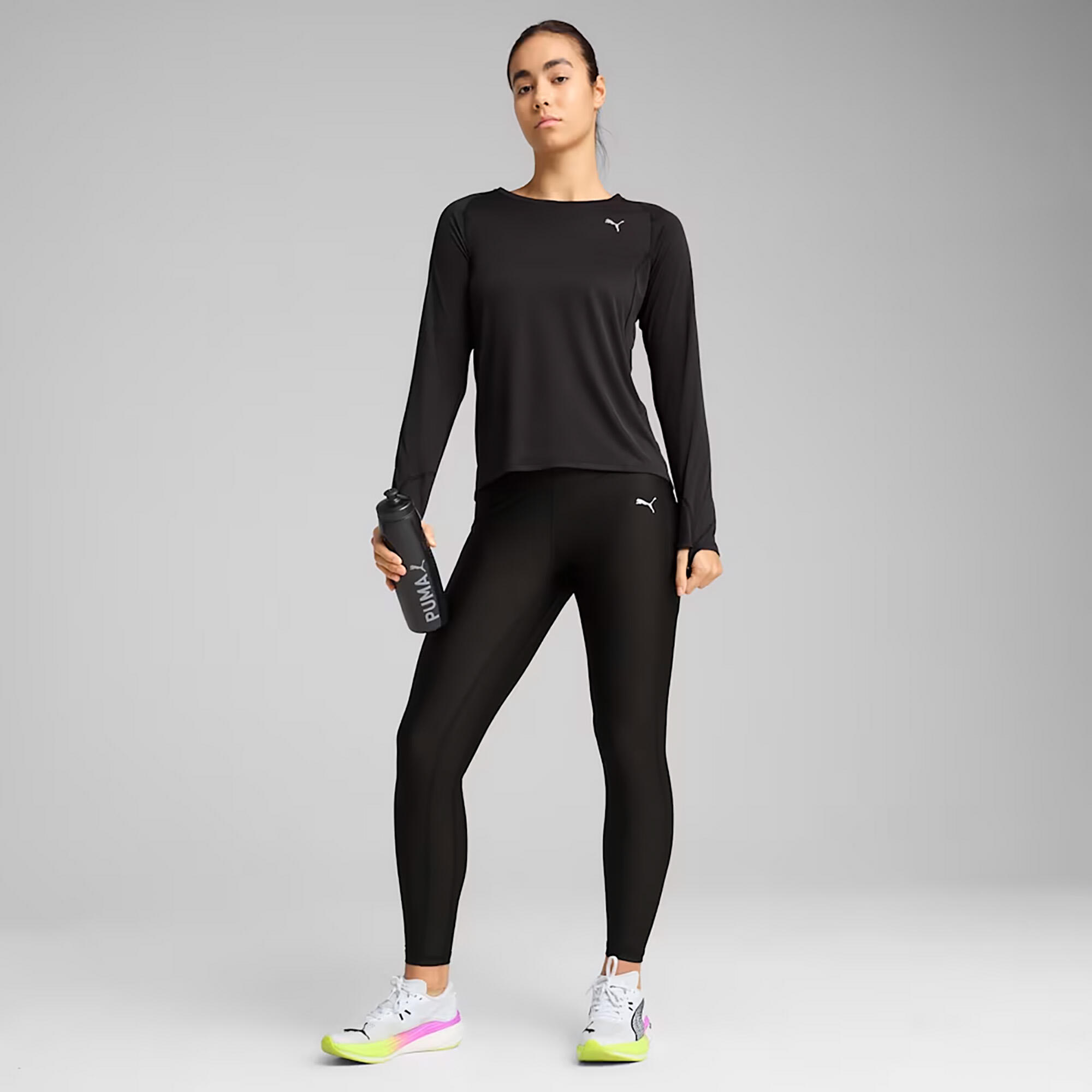 Damen-Langarmshirt zum Laufen PUMA Run Velocity Poly 4/5