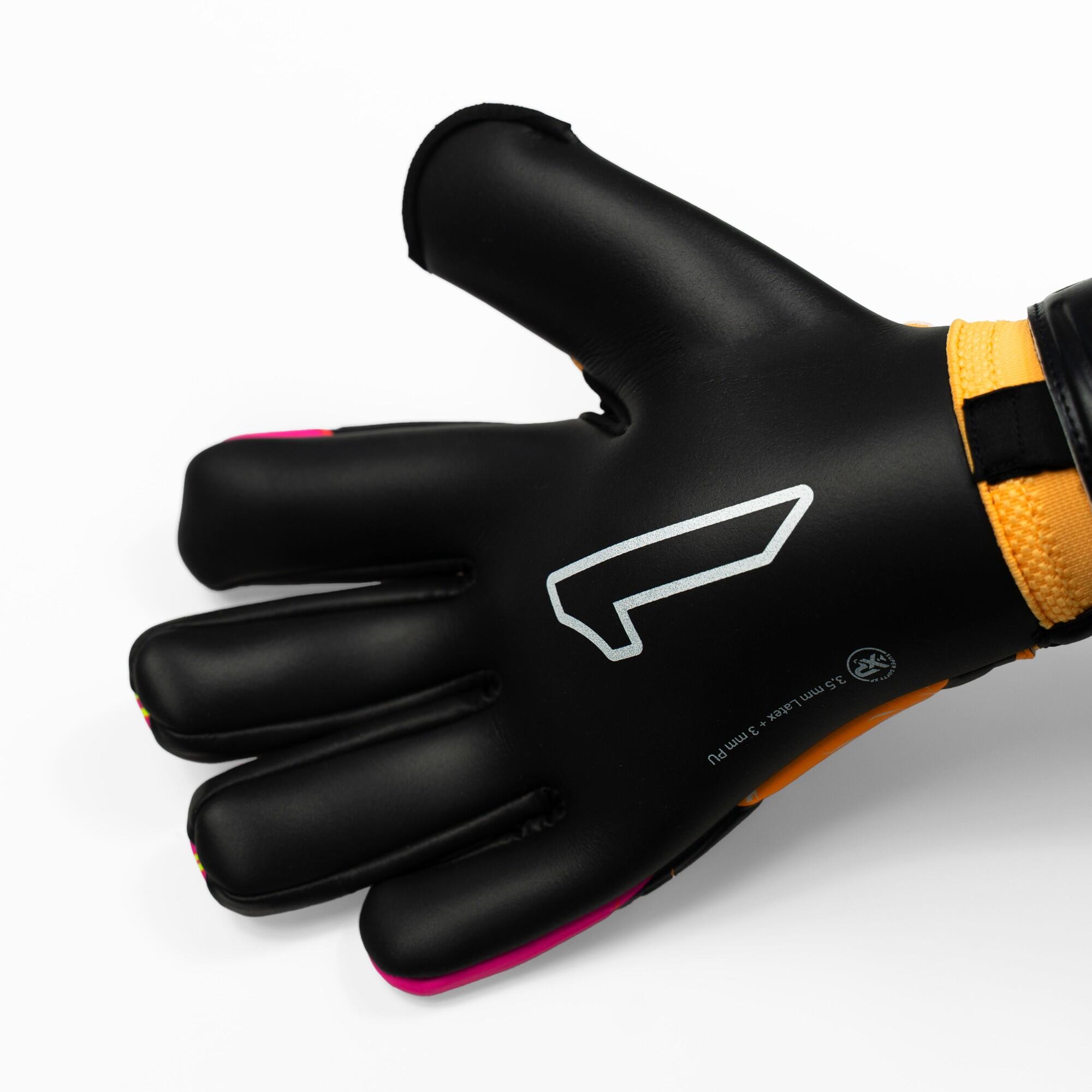Luvas Guarda-redes Rinat Criança Egotiko X Prime Laranja Relva Natural 3/6