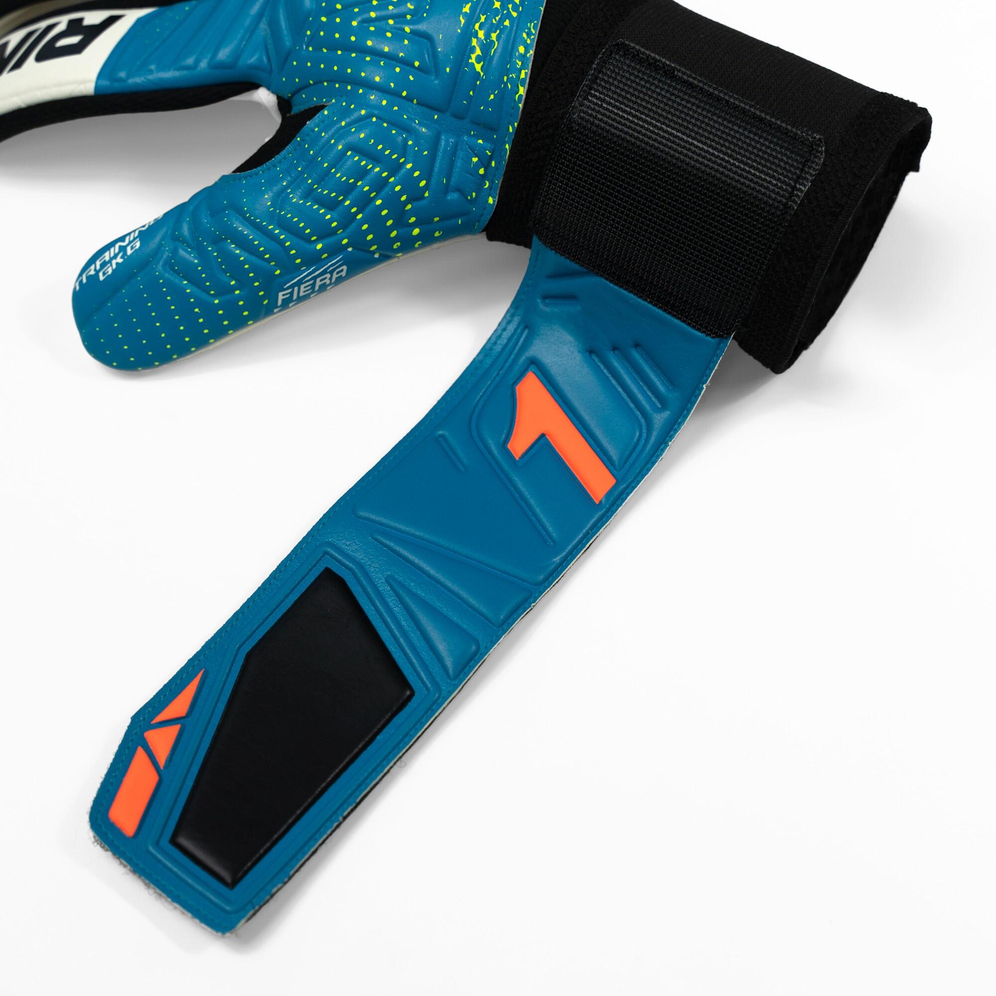 Gants De Gardien De But Enfants Rinat Fiera Training  Vert/orange 3/5