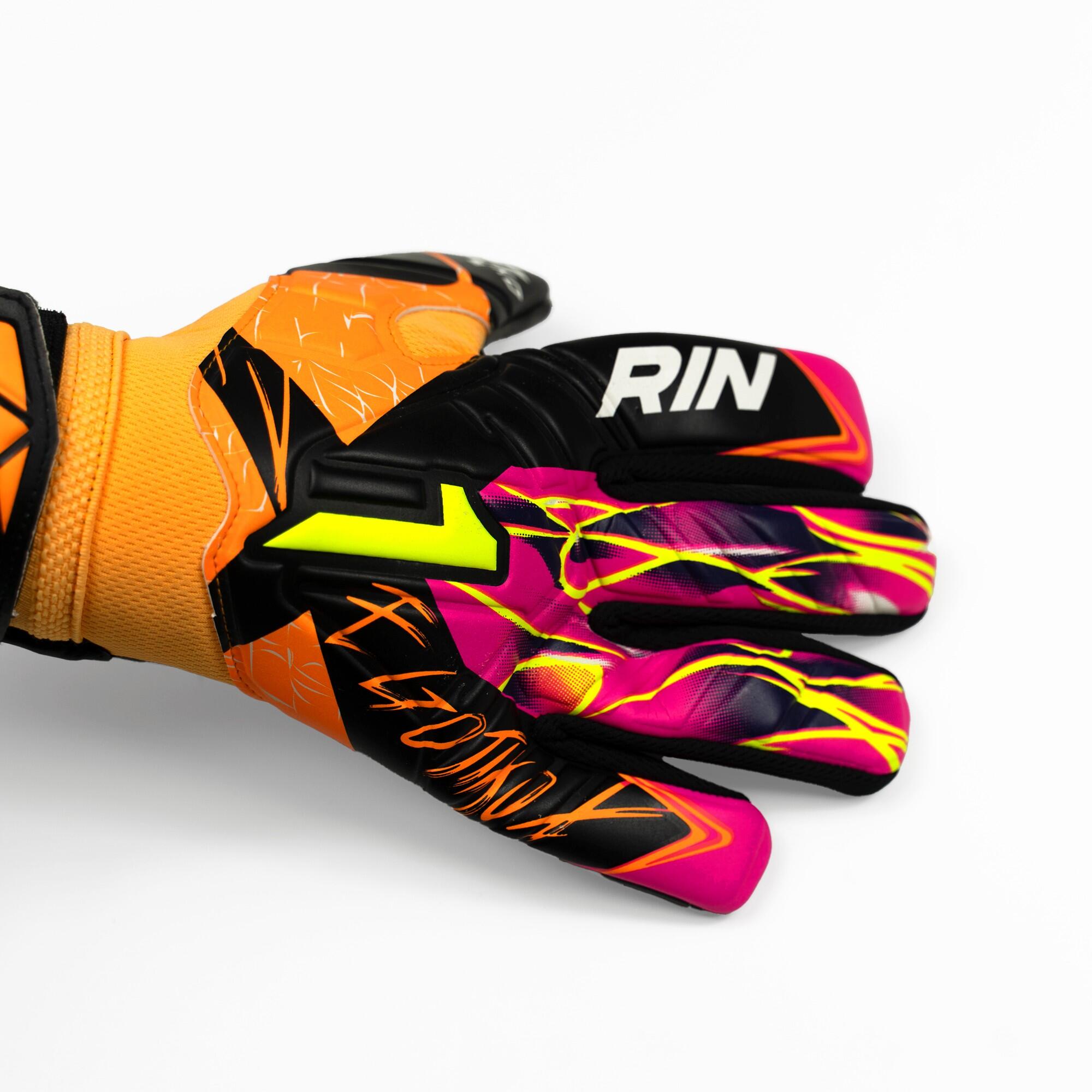 Guantes Portero Fútbol Rinat Niño Egotiko X Training Césped Artificial 2/6