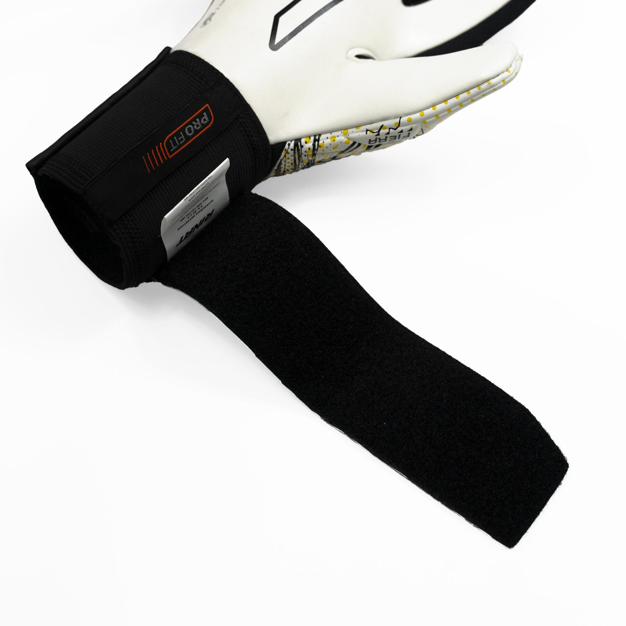 Gants Gardien Football Rinat Enfant Fiera Training Noir Pelouse Artificielle 5/6