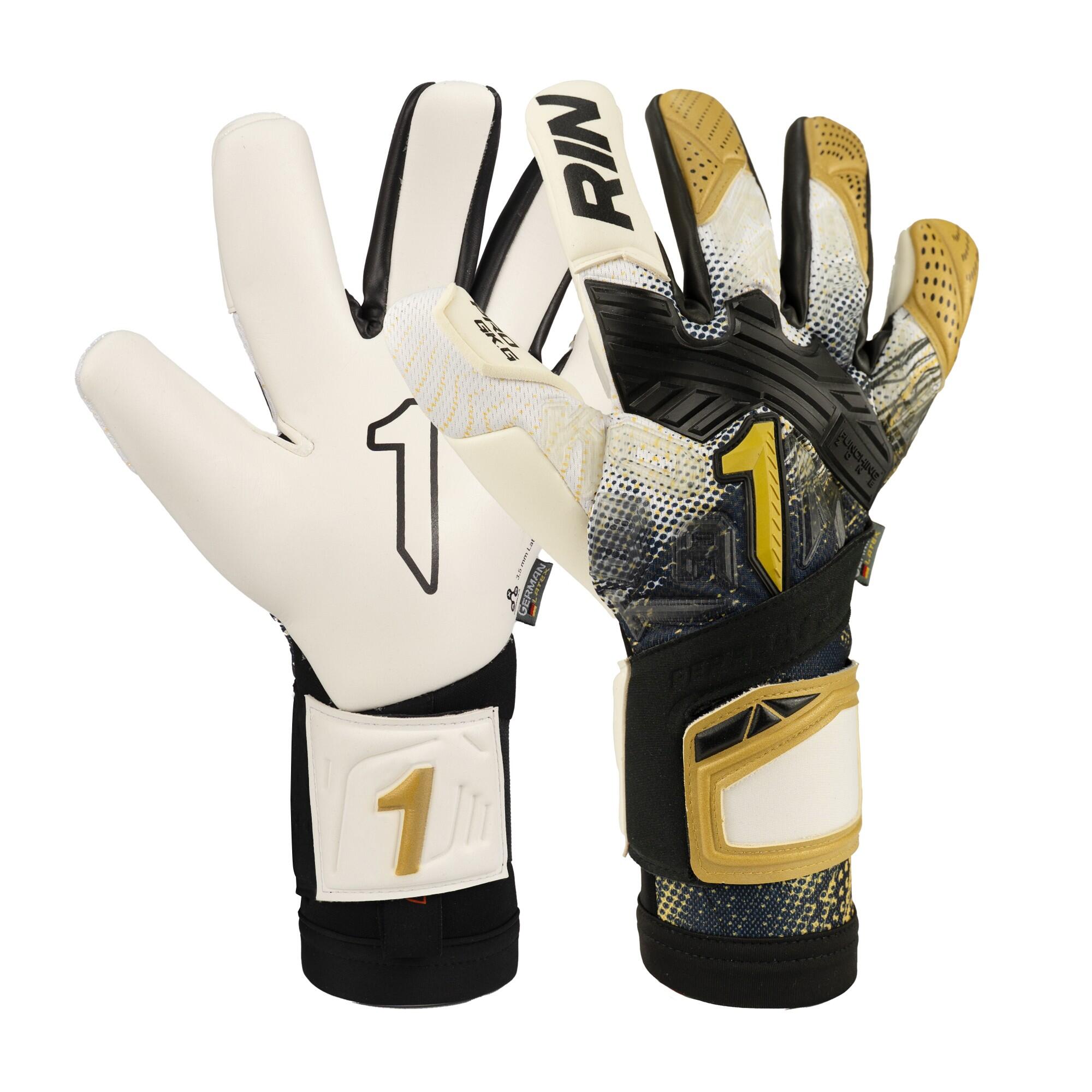 RINAT Torwarthandschuhe Erwachsene Rinat Fiera Pro Gold/schwarz