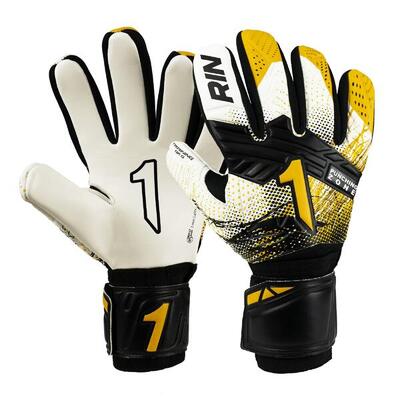 Guanti Portiere Calcio Rinat Adulto Fiera Training Verde Erba Artificiale