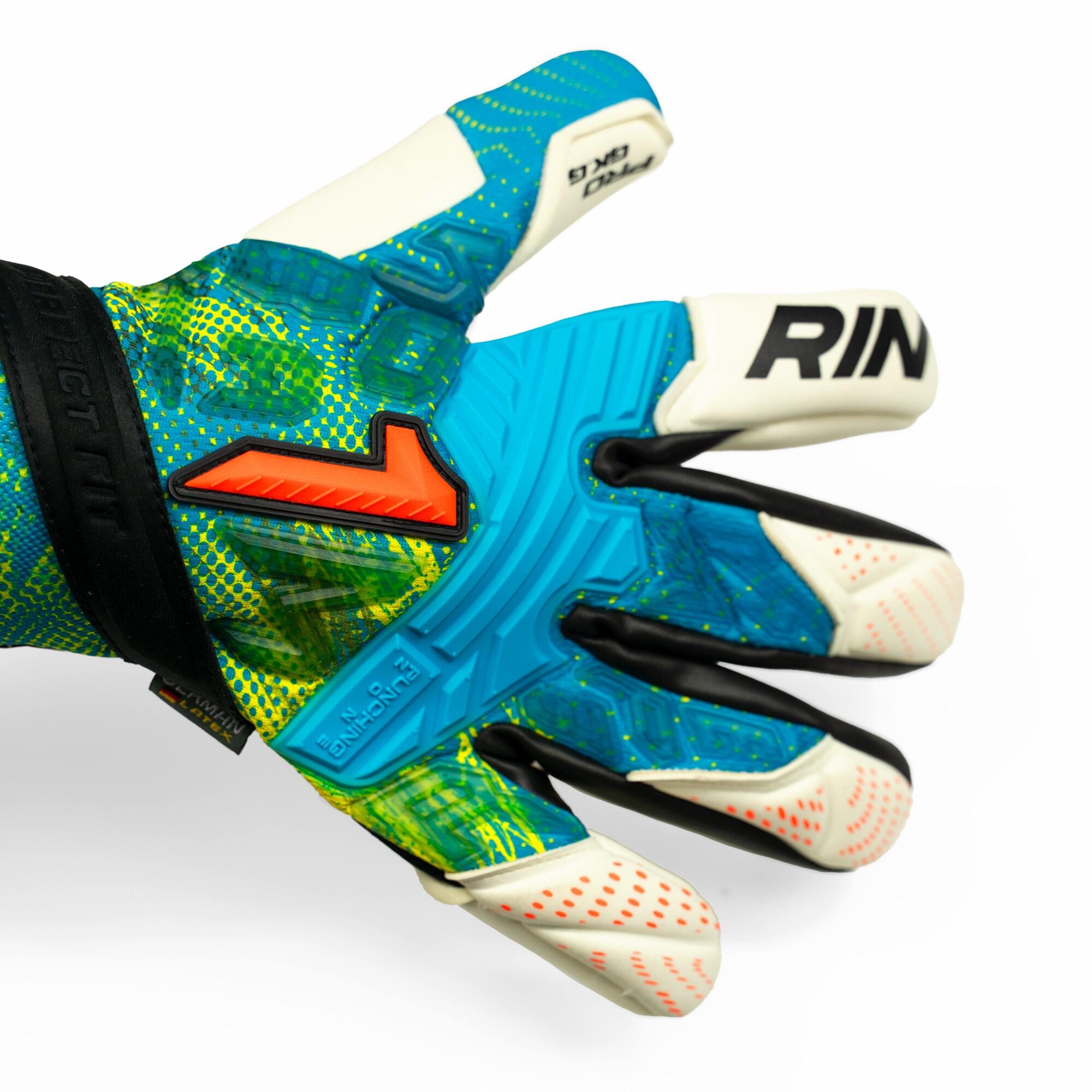 Luvas Guarda-redes Rinat Adulto Fiera Pro Verde Relva Natural 2/6