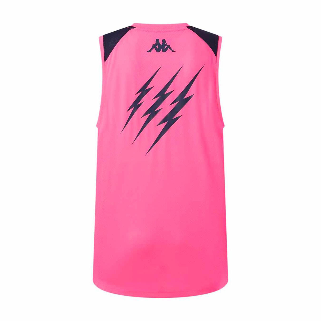Débardeur d'entraînement Stade Français Paris Kappa Rose 2/3