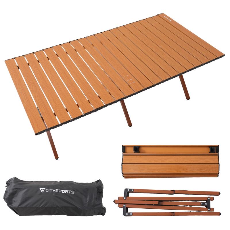 CITYSPORTS Skládací kempingový stůl pro 4 - 6 osob