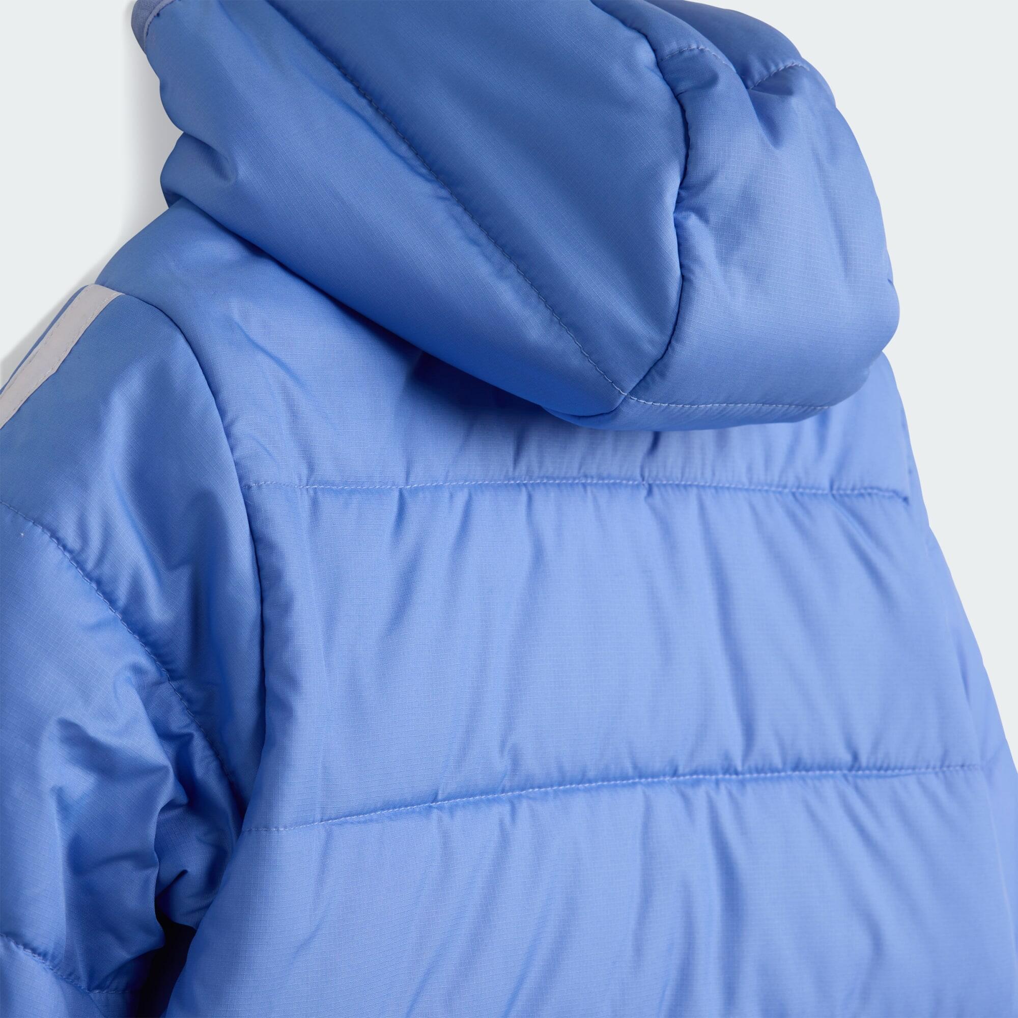 Essentials 3-Streifen gefütterte Jacke für Kids 3/6