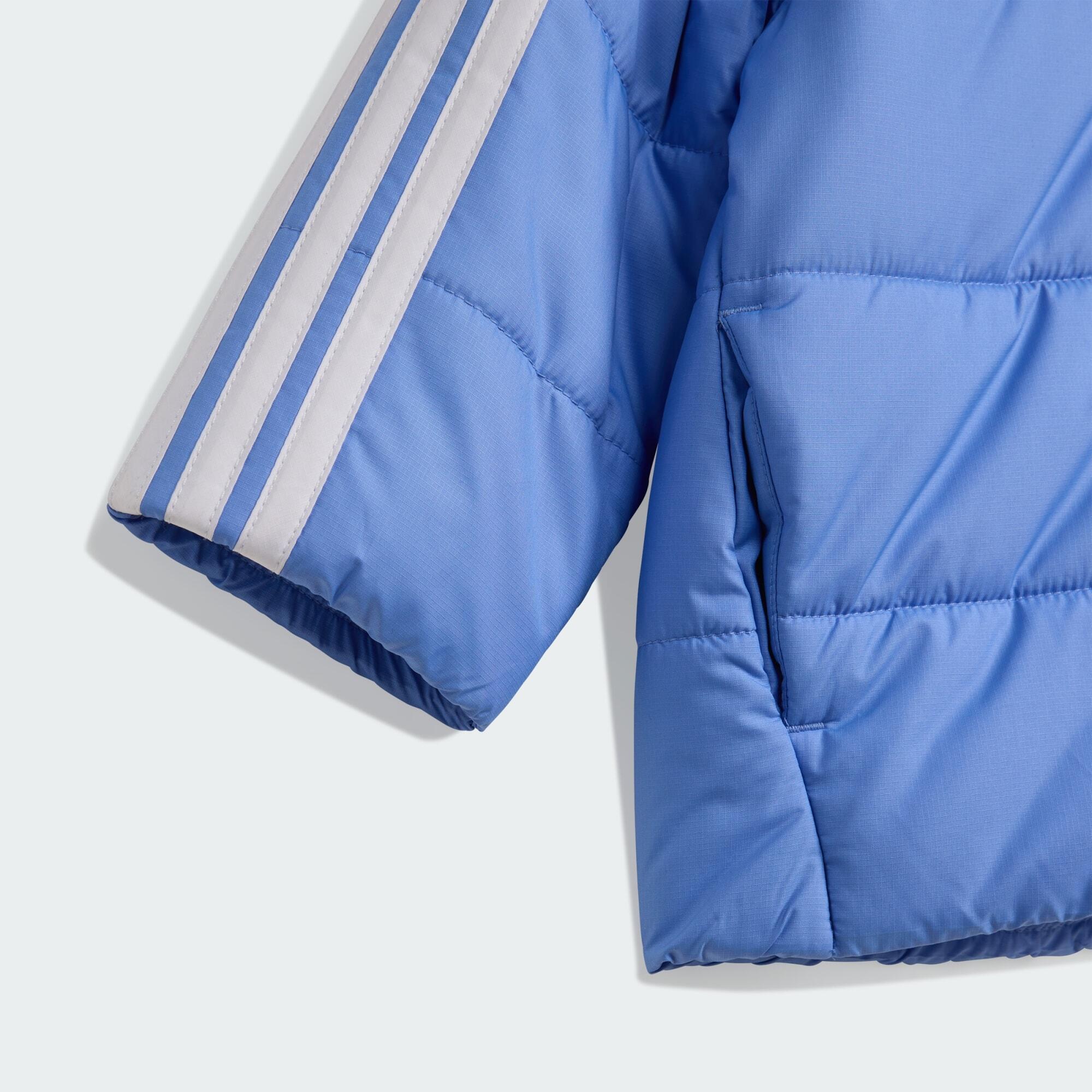 Essentials 3-Streifen gefütterte Jacke für Kids 6/6
