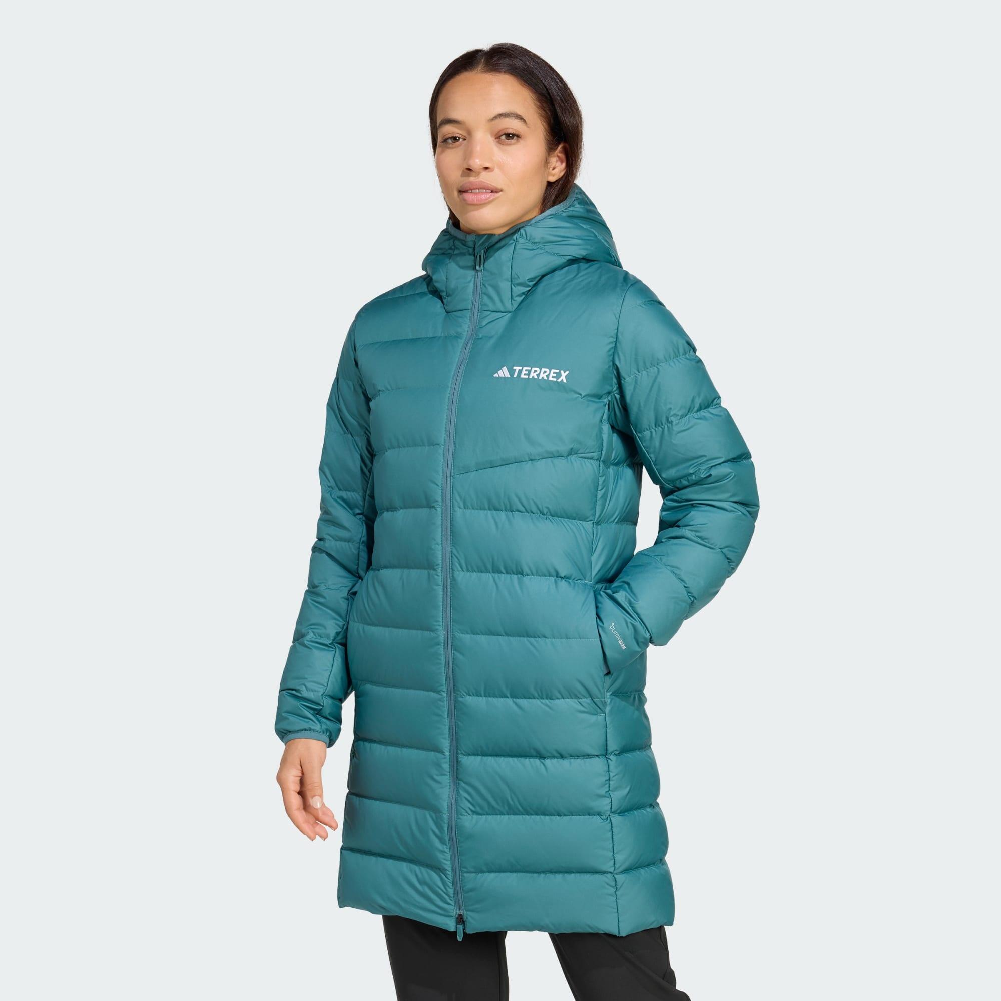 Adidas - Parka À Capuche Matelassage Léger Terrex Multi 2.0 - Doudoune Duvet - Bleu - Decathlon