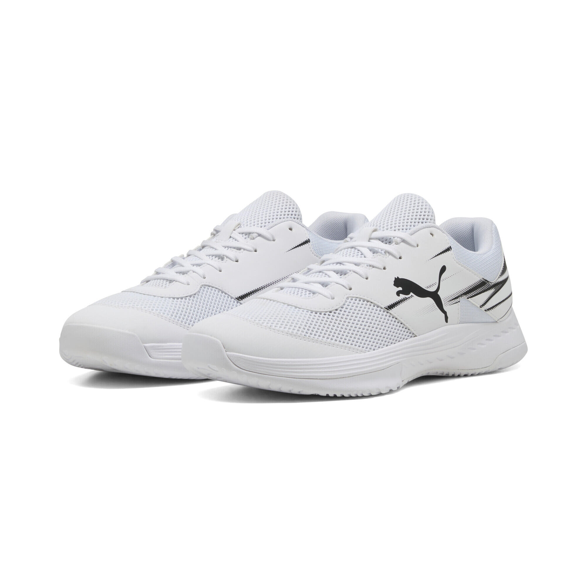 Puma - Chaussures De Handball Varion ii Puma - Baskets - Blanc|noir - Decathlon