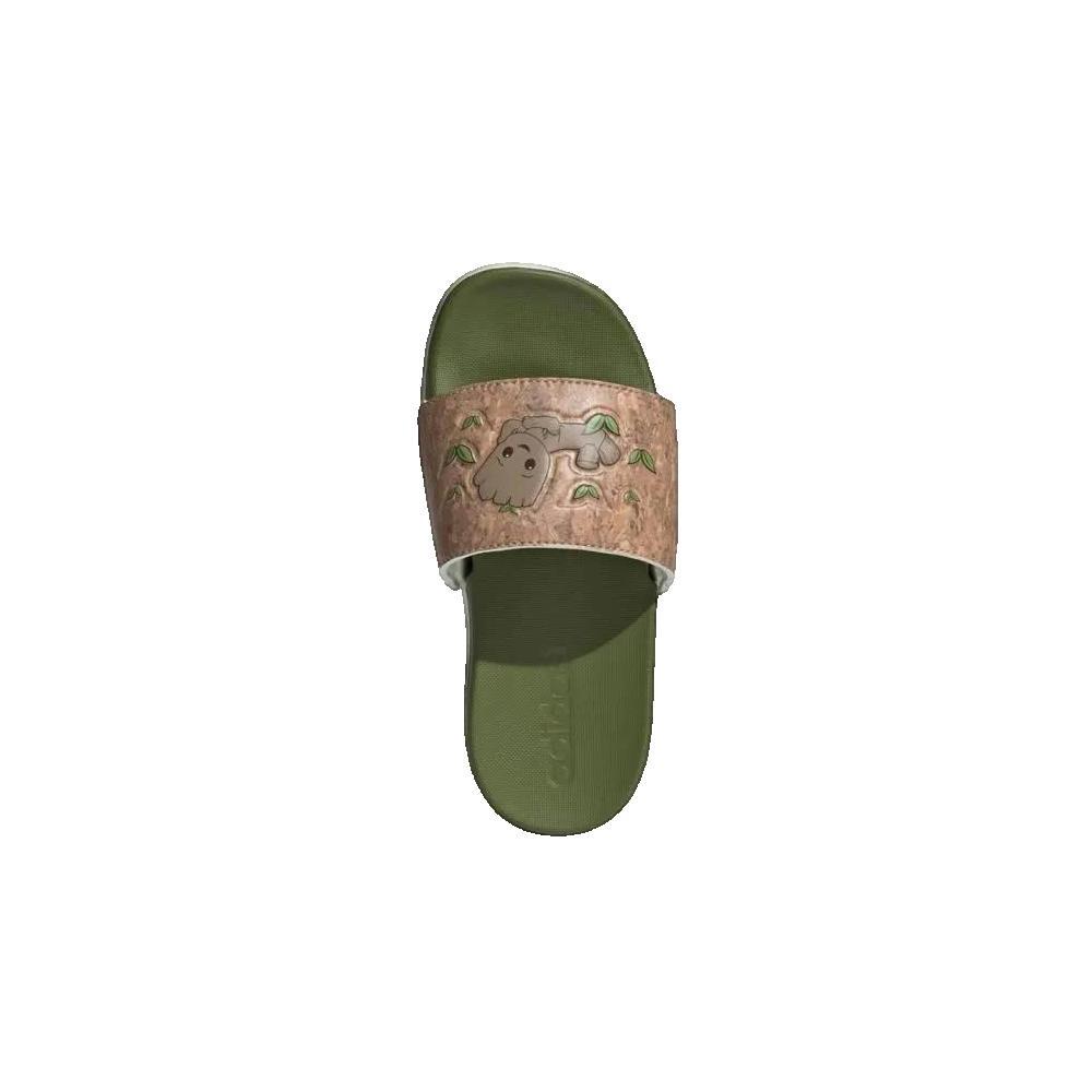 Sandales Garçons Adidas Adilette Comfort Groot vert 2/2
