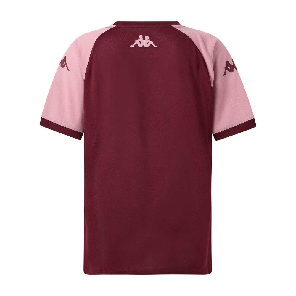 Camiseta de entrenamiento UBB para niño Kappa Mokiba Burdeos 2/4