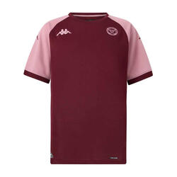 T-shirt d'entrainement UBB pour adulte Kappa Mokiba Bordeaux