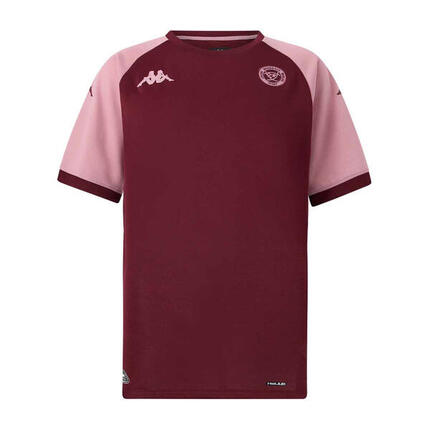 T-shirt d'entrainement UBB pour enfant Kappa Mokiba Bordeaux