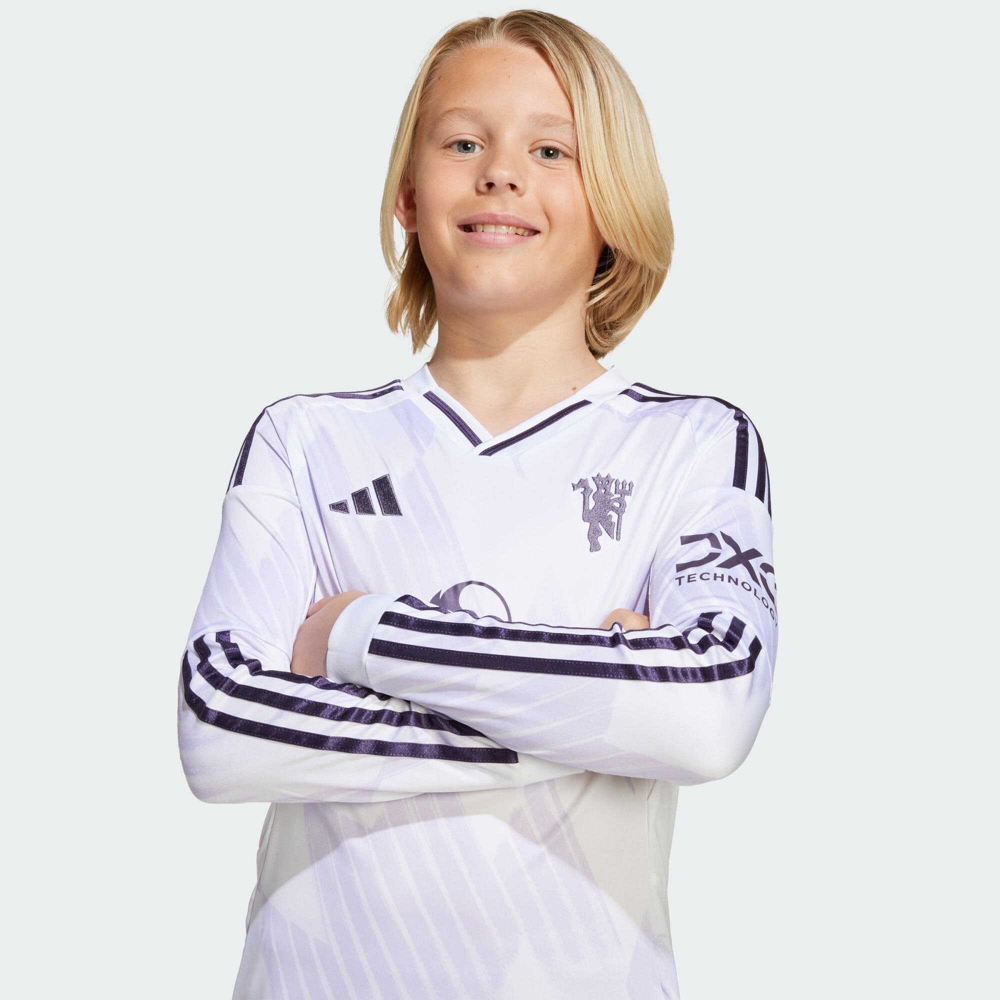 Maillot extérieur manches longues Manchester United 25/26 Enfants 4/7