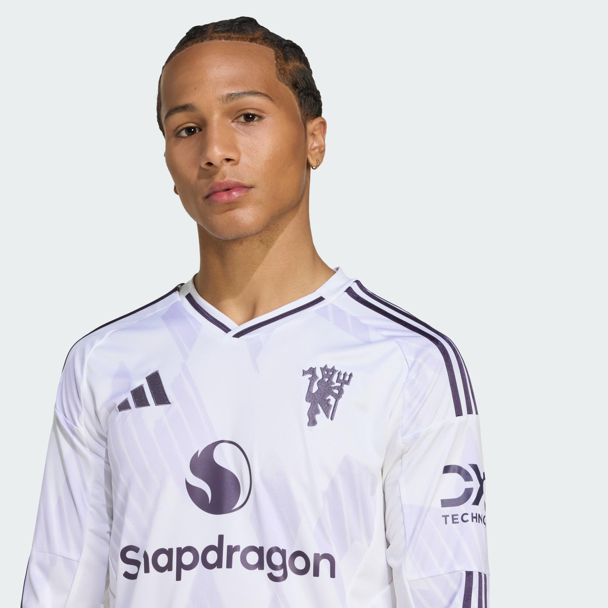 Manchester United 25/26 Long Sleeve Auswärtstrikot 4/8