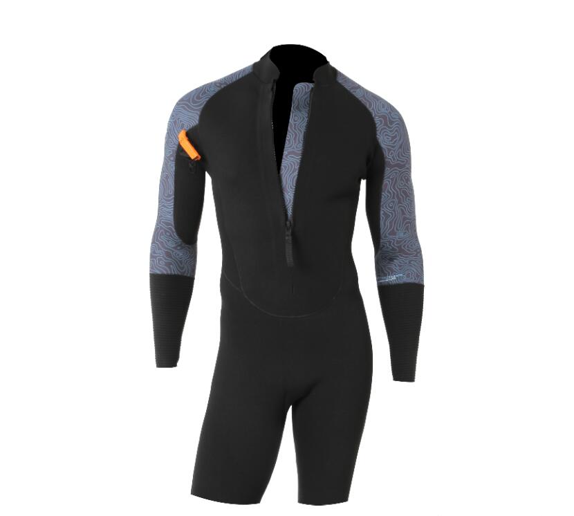 4/3 Shorty Optimizer Dual Zip - Lange Mouwen Combinatie Heren 2/7