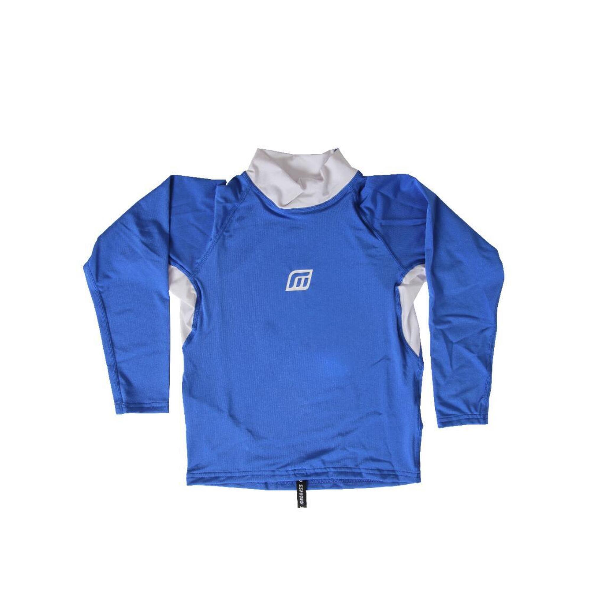 Mdns - Essential - Lycra L/s Anti-uv Surf Enfant - Sous Combinaison - Bleu - 44 L - Decathlon