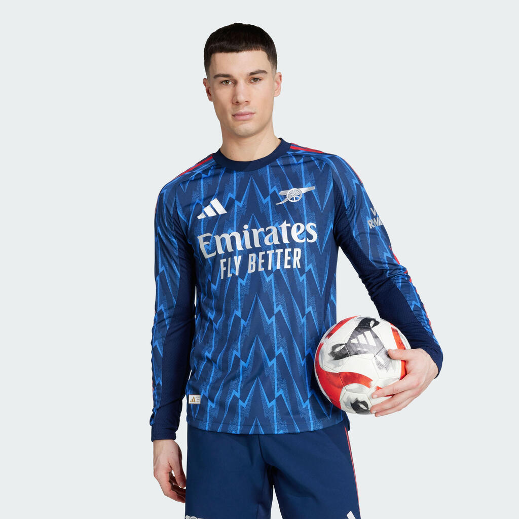 Arsenal 25/26 Long Sleeve Away Authentic Jersey