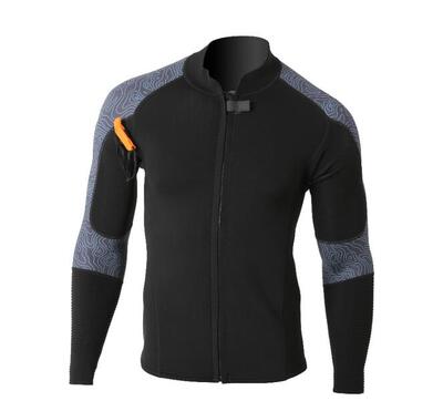 2/2 optimizer frontzip neotop - combinatie longe cote man